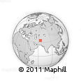 Outline Map of the Area around 34° 28' 56" N, 64° 40' 30" E, rectangular outline