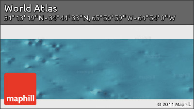 Satellite Panoramic Map of the Area around 34° 28' 56" N, 65° 22' 30" W