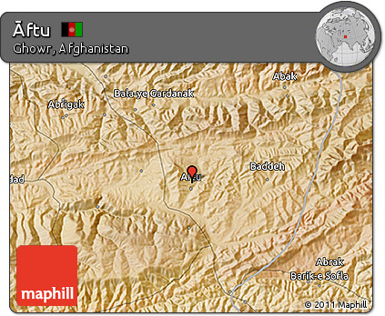 Satellite 3D Map of Āftu