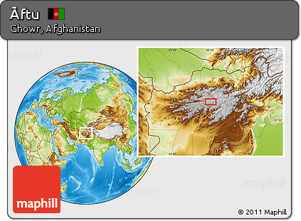 Physical Location Map of Āftu