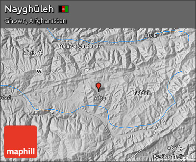 Physical Map of Nayghūleh