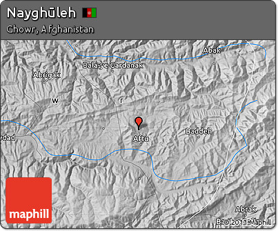 Physical Map of Nayghūleh