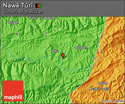 Political Map of Nawē Tūrī