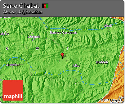 Political Map of Sar-e Chabal