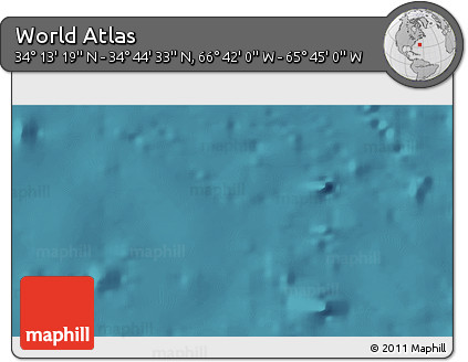 Satellite 3D Map of the Area around 34° 28' 56" N, 66° 13' 29" W
