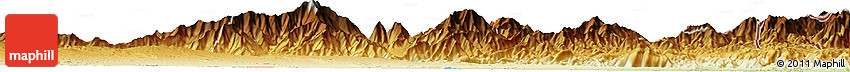 Physical Horizon Map of Bāgh-e Qalāt Os Serāj