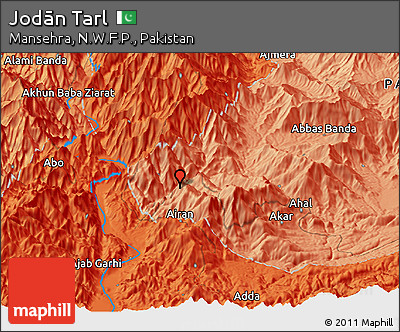 Political Panoramic Map of Jodān Tarl
