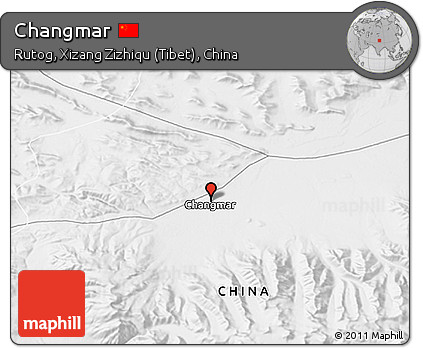Physical 3D Map of Changmar