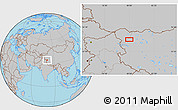 Gray Location Map of Changmar
