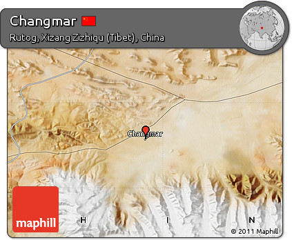 Satellite Map of Changmar