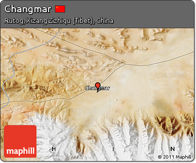 Satellite Map of Changmar