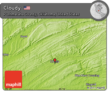 Physical Map of Cloudy
