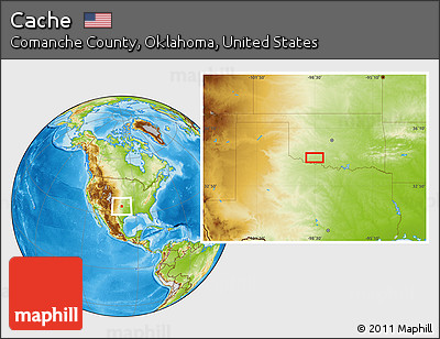 Physical Location Map of Cache
