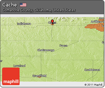 Physical Panoramic Map of Cache