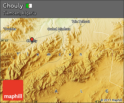 Physical Map of Chouly