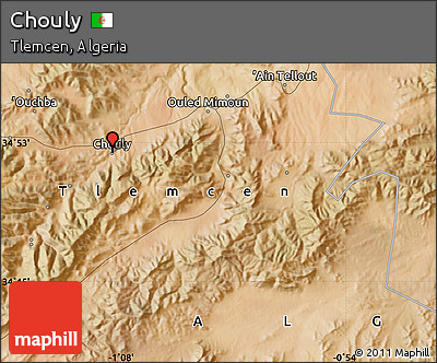 Satellite Map of Chouly