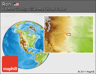 Physical Location Map of Ron