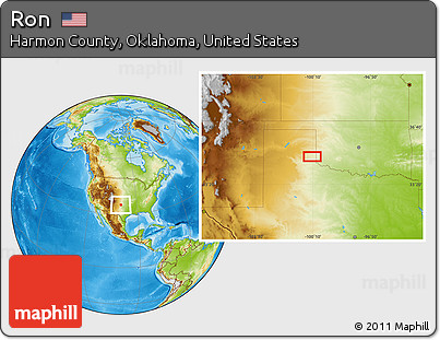 Physical Location Map of Ron