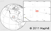 Blank Location Map of the area around 34° 56' 49" N, 101° 4' 29" W