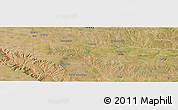 Satellite Panoramic Map of the area around 34° 56' 49" N, 101° 4' 29" W