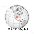 Outline Map of the Area around 34° 56' 49" N, 102° 46' 30" W, rectangular outline