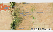 Satellite 3D Map of the area around 34° 56' 49" N, 106° 10' 30" W