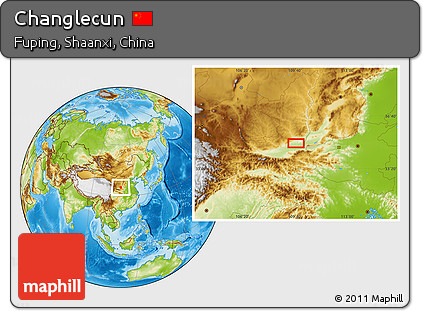 Physical Location Map of Changlecun