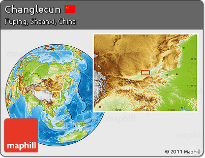 Physical Location Map of Changlecun
