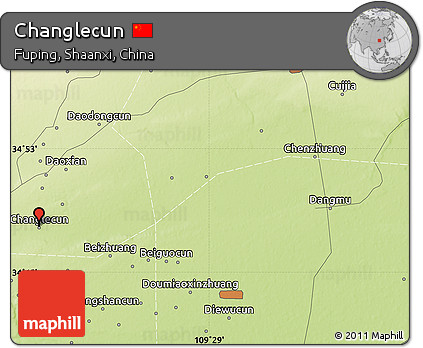 Physical Map of Changlecun