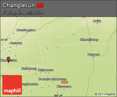 Physical Map of Changlecun