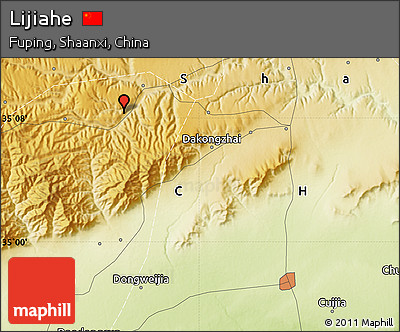 Physical Map of Lijiahe