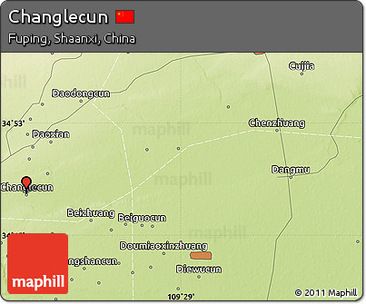 Physical Map of Changlecun