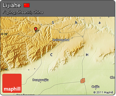 Physical Map of Lijiahe