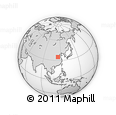 Outline Map of the Area around 34° 56' 49" N, 114° 49' 29" E, rectangular outline