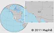 Gray Location Map of the area around 34° 56' 49" N, 115° 31' 30" W