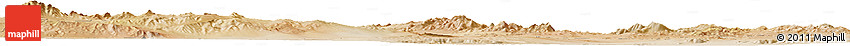 Satellite Horizon Map of the Area around 34° 56' 49" N, 116° 22' 30" W