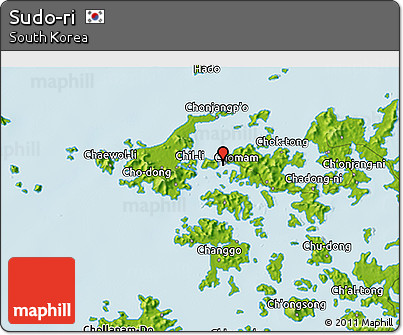 Physical 3D Map of Sudo-ri