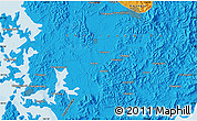 Political Map of the area around 34° 56' 49" N, 126° 43' 29" E