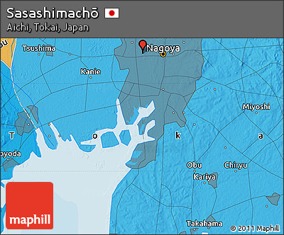 Political Map of Sasashimachō