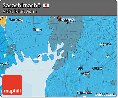 Political Map of Sasashimachō