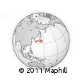 Outline Map of the Area around 34° 56' 49" N, 143° 43' 29" E, rectangular outline