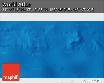 Physical 3D Map of the Area around 34° 56' 49" N, 163° 16' 30" E