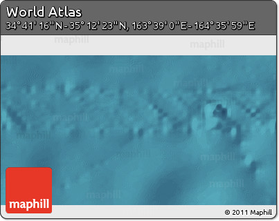 Satellite 3D Map of the Area around 34° 56' 49" N, 164° 7' 30" E