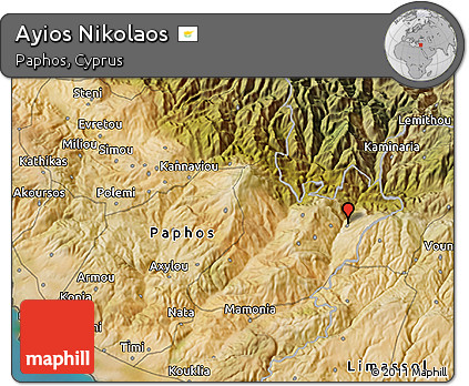 Satellite 3D Map of Ayios Nikolaos