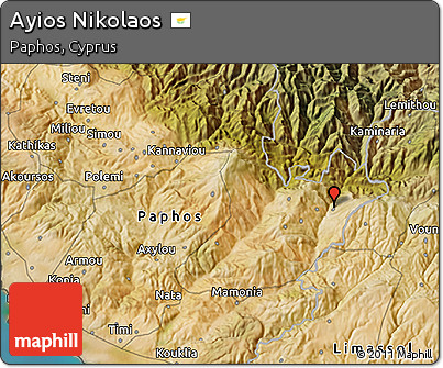 Satellite 3D Map of Ayios Nikolaos
