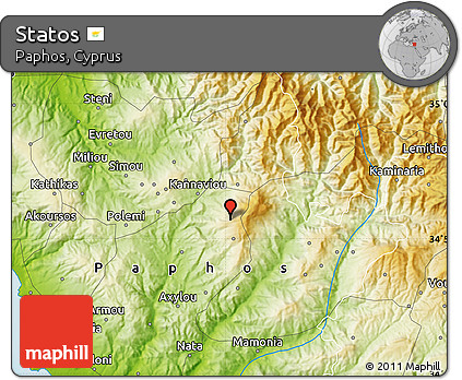 Physical Map of Statos