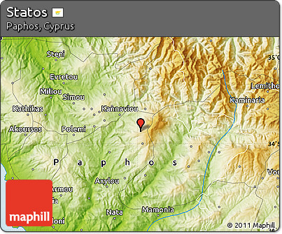Physical Map of Statos