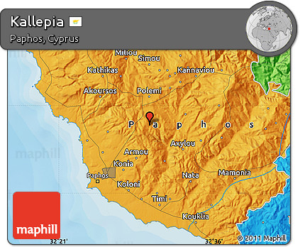 Political Map of Kallepia