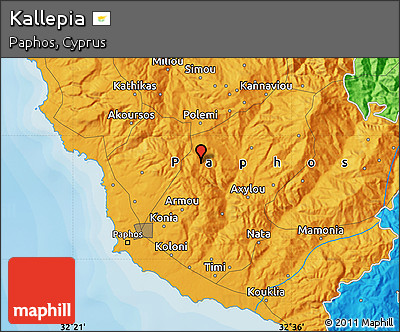 Political Map of Kallepia