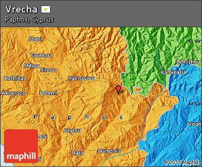 Political Map of Vrecha